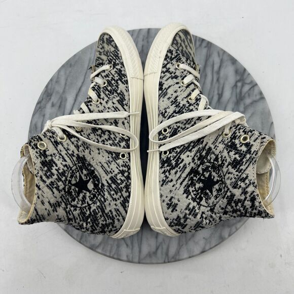 Converse Sneakers Womens 8 Black White Chuck Taylor All Star Gemma Hi 553448C - Picture 6 of 12